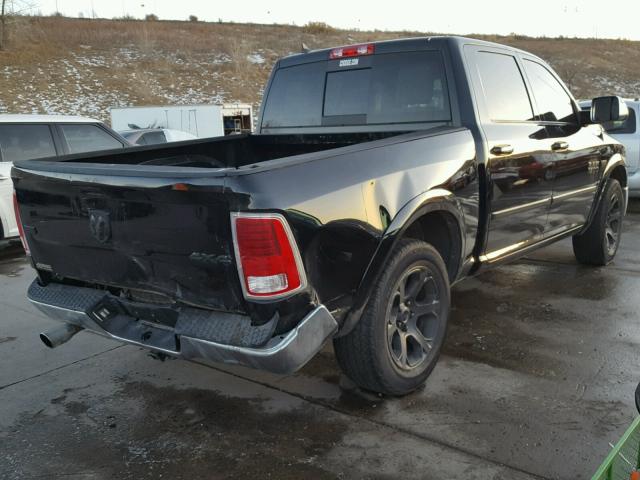 1C6RR7NT5FS549562 - 2015 RAM 1500 LARAM BLACK photo 4