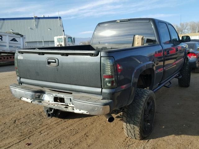 1GCHK23U14F114826 - 2004 CHEVROLET SILVERADO BLACK photo 4