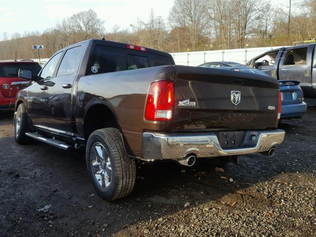 1C6RR6LT9HS844969 - 2017 RAM 1500 SLT ყავისფერი ფოტო 3