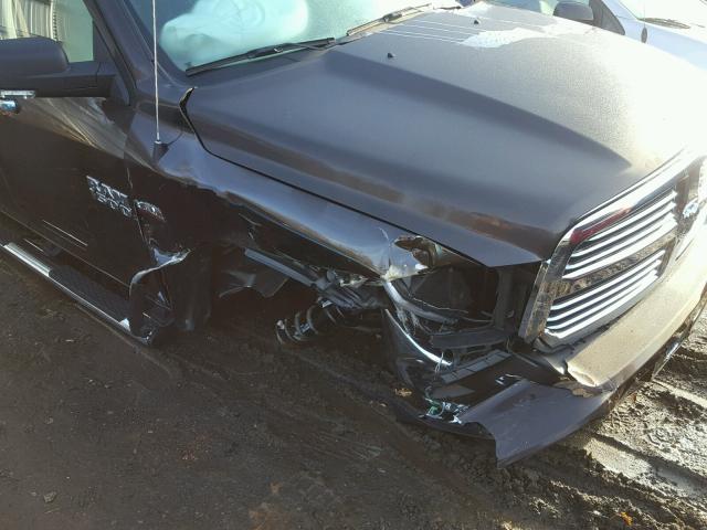 1C6RR6LT9HS844969 - 2017 RAM 1500 SLT ყავისფერი ფოტო 9