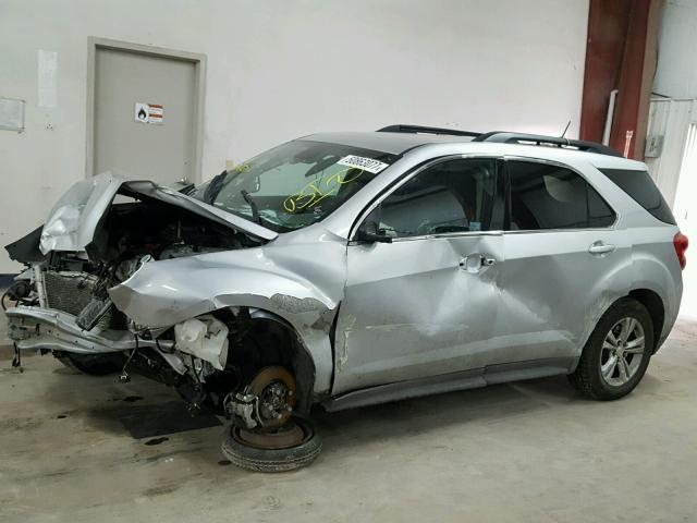 2GNFLNEK6D6367563 - 2013 CHEVROLET EQUINOX LT SILVER photo 10