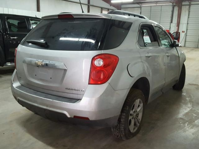 2GNFLNEK6D6367563 - 2013 CHEVROLET EQUINOX LT SILVER photo 4