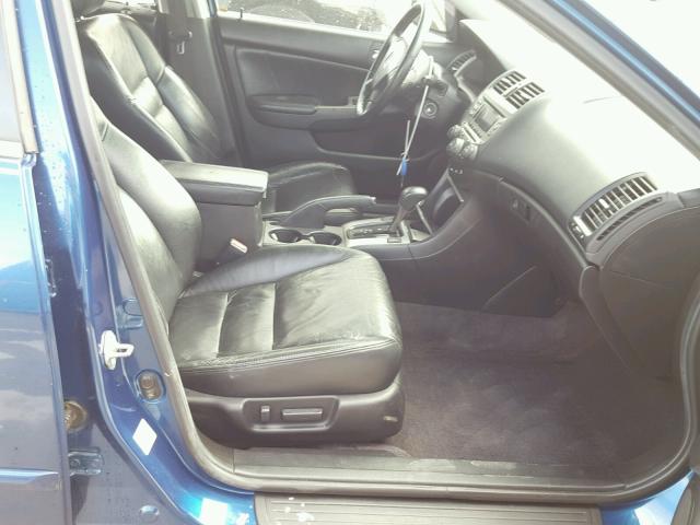 1HGCM66536A025406 - 2006 HONDA ACCORD EX BLUE photo 5