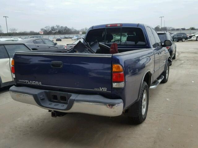 5TBRT34111S213369 - 2001 TOYOTA TUNDRA ACC PURPLE photo 4