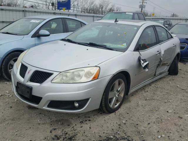 1G2ZJ57K694266772 - 2009 PONTIAC G6 SILVER photo 2