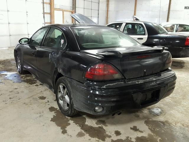 1G2NF52E34C228674 - 2004 PONTIAC GRAND AM S შავი ფოტო 3