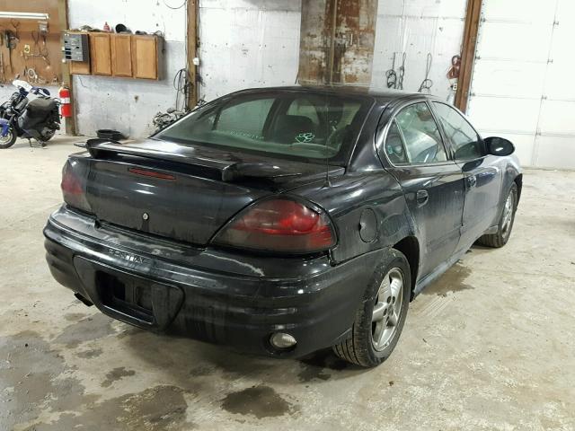 1G2NF52E34C228674 - 2004 PONTIAC GRAND AM S BLACK photo 4