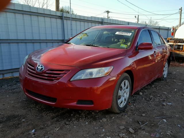 4T1BK46K47U013528 - 2007 TOYOTA CAMRY NEW MAROON photo 2