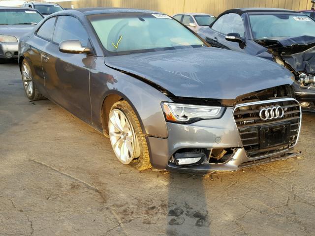 WAULFAFRXDA050697 - 2013 AUDI A5 PREMIUM GRAY photo 1