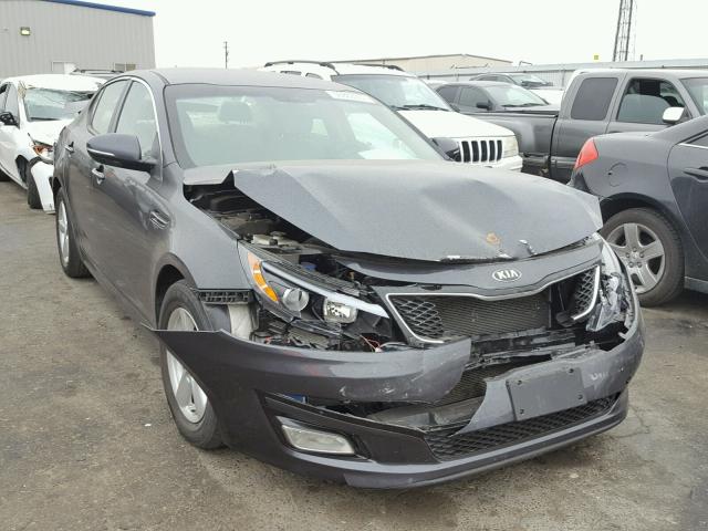 5XXGM4A74FG506797 - 2015 KIA OPTIMA LX CHARCOAL photo 1