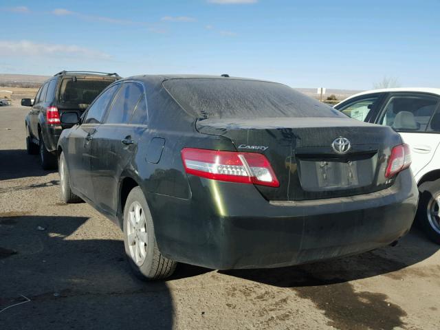 4T4BF3EK7AR072375 - 2010 TOYOTA CAMRY BASE GREEN photo 3