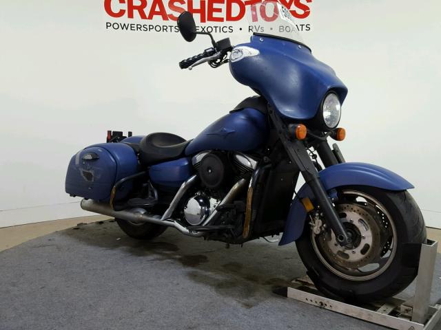 JKBVNKD136A007734 - 2006 KAWASAKI VN1600 D6F BLUE photo 2