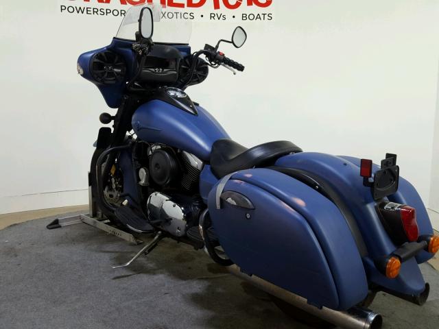 JKBVNKD136A007734 - 2006 KAWASAKI VN1600 D6F BLUE photo 6