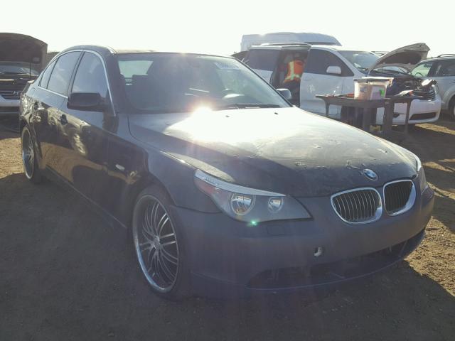 WBANE53577CY05009 - 2007 BMW 525 I BLACK photo 1