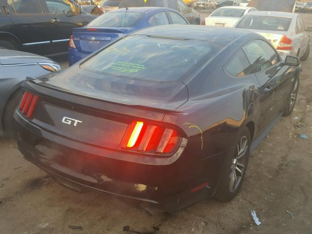 1FA6P8CF0G5332611 - 2016 FORD MUSTANG GT BLACK photo 4