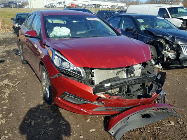 5NPE24AA4FH136075 - 2015 HYUNDAI SONATA ECO RED photo 1