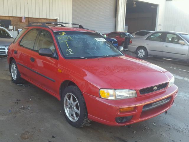 JF1GF4351WH813164 - 1998 SUBARU IMPREZA L RED photo 1