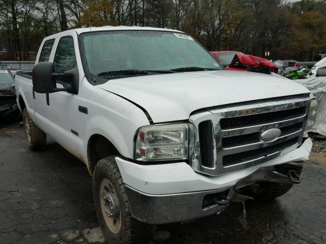 1FTSW21P55EA59148 - 2005 FORD F250 SUPER WHITE photo 1