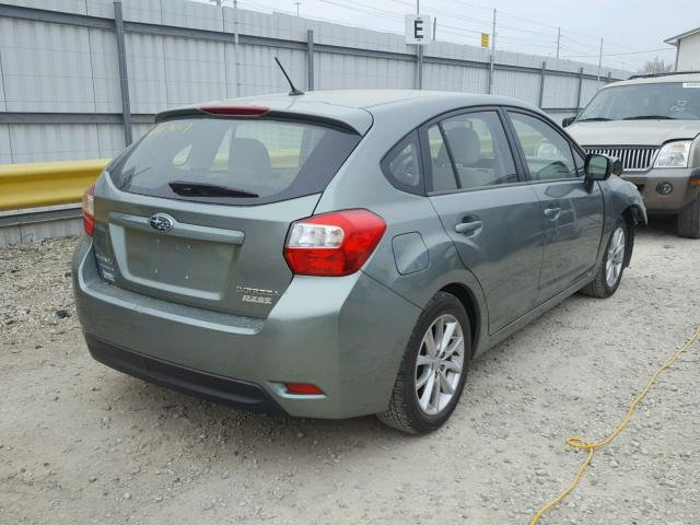 JF1GPAC68E8232456 - 2014 SUBARU IMPREZA PR GREEN photo 4