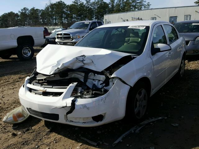 1G1AL55F977164685 - 2007 CHEVROLET COBALT LT WHITE photo 2