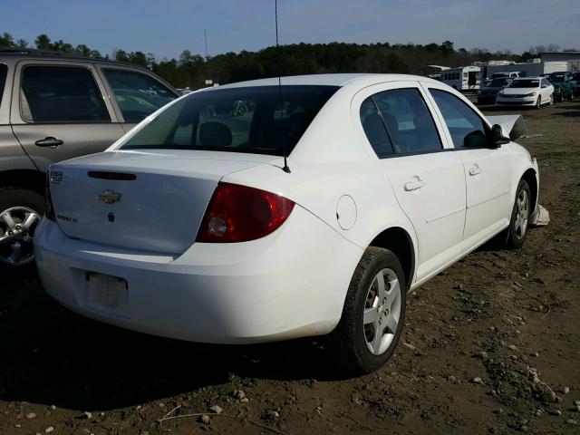 1G1AL55F977164685 - 2007 CHEVROLET COBALT LT WHITE photo 4