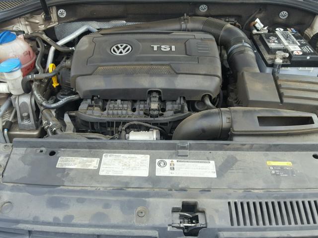 1VWAT7A32FC031767 - 2015 VOLKSWAGEN PASSAT S GOLD photo 7