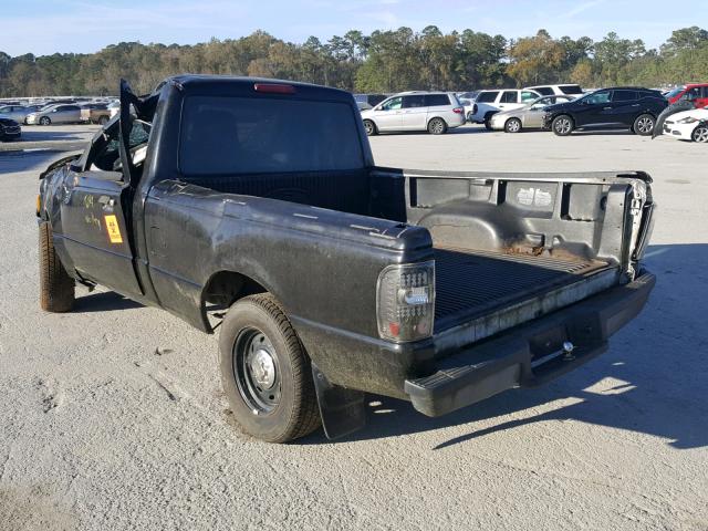 1FTYR10D14PA24080 - 2004 FORD RANGER BLACK photo 3