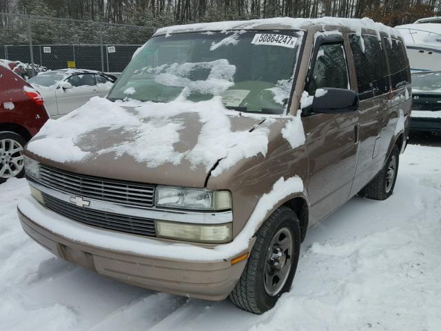 1GNDM19X43B116961 - 2003 CHEVROLET ASTRO TAN photo 2