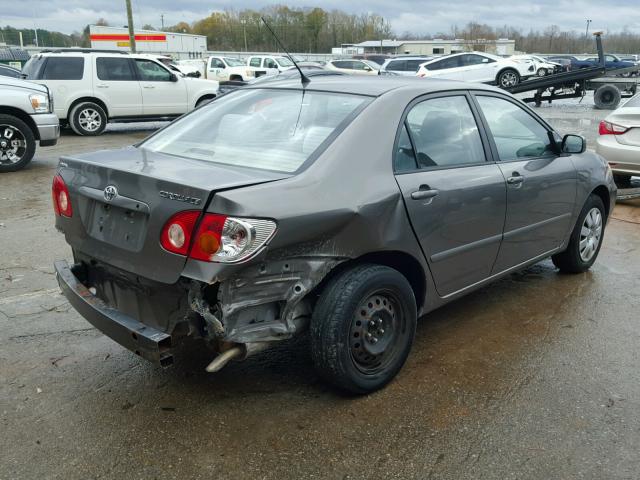 1NXBR32E94Z308755 - 2004 TOYOTA COROLLA CE GRAY photo 4