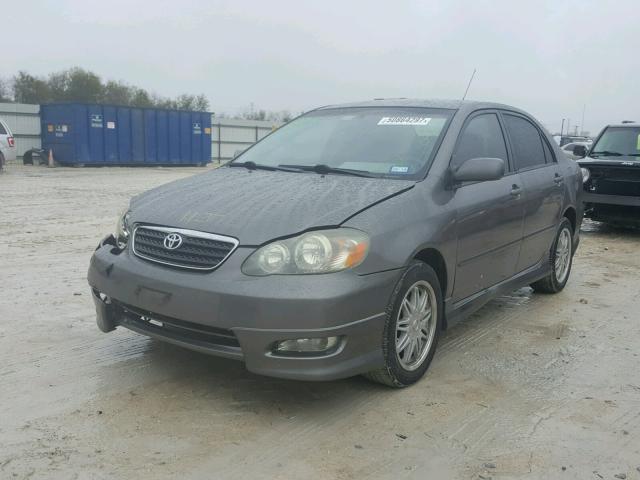 1NXBR32E56Z702918 - 2006 TOYOTA COROLLA CE GRAY photo 2