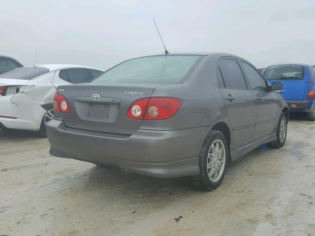 1NXBR32E56Z702918 - 2006 TOYOTA COROLLA CE GRAY photo 4