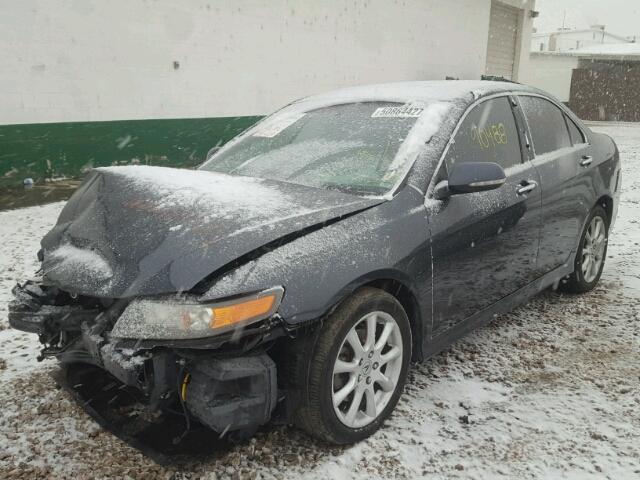 JH4CL96836C008962 - 2006 ACURA TSX CHARCOAL photo 2