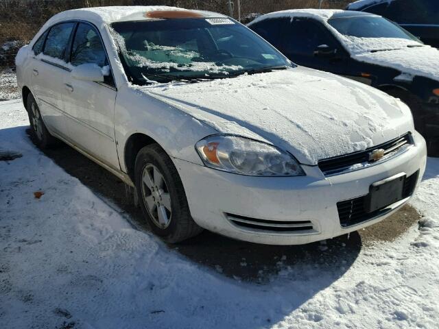 2G1WT58KX69438245 - 2006 CHEVROLET IMPALA LT WHITE photo 1