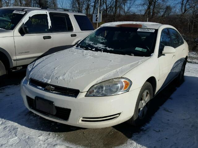 2G1WT58KX69438245 - 2006 CHEVROLET IMPALA LT WHITE photo 2