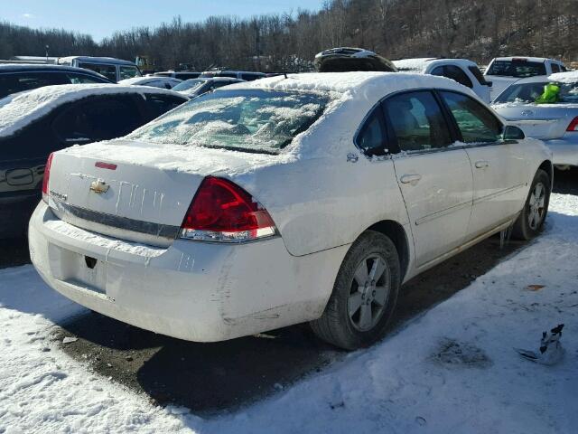 2G1WT58KX69438245 - 2006 CHEVROLET IMPALA LT WHITE photo 4