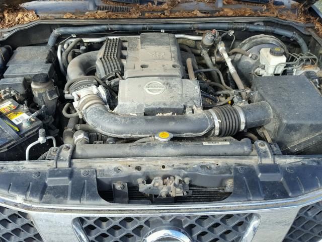 5N1AR18U66C625321 - 2006 NISSAN PATHFINDER GRAY photo 7