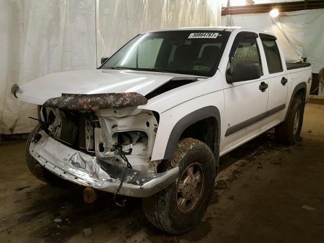 1GCDT136168123668 - 2006 CHEVROLET COLORADO WHITE photo 2