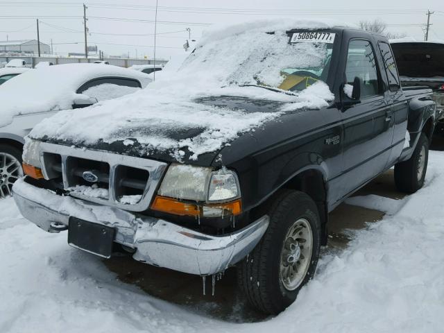 1FTZR15V8XPB26664 - 1999 FORD RANGER SUP BLACK photo 2