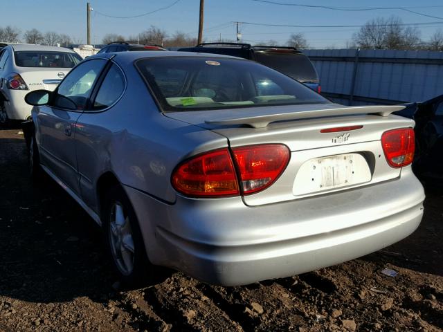 1G3NL12E64C181895 - 2004 OLDSMOBILE ALERO GL SILVER photo 3