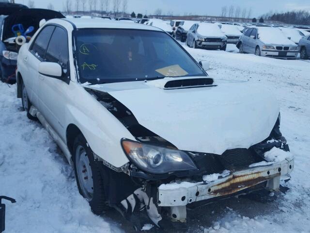 JF1GD67535G505106 - 2005 SUBARU IMPREZA RS WHITE photo 1