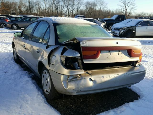 1G8ZK52781Z340173 - 2001 SATURN SL2 BEIGE photo 3