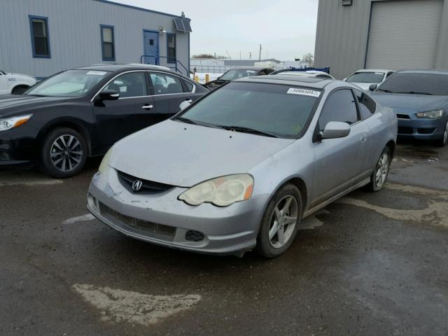 JH4DC53042C018454 - 2002 ACURA RSX TYPE-S SILVER photo 2