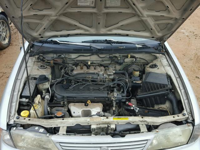 1N4AB41D0VC725682 - 1997 NISSAN SENTRA XE SILVER photo 7