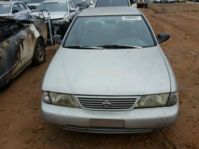 1N4AB41D0VC725682 - 1997 NISSAN SENTRA XE SILVER photo 9