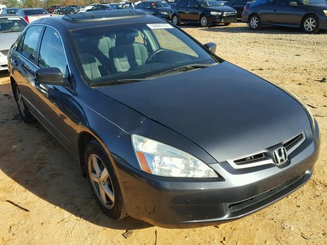 1HGCM56745A055413 - 2005 HONDA ACCORD EX GRAY photo 1