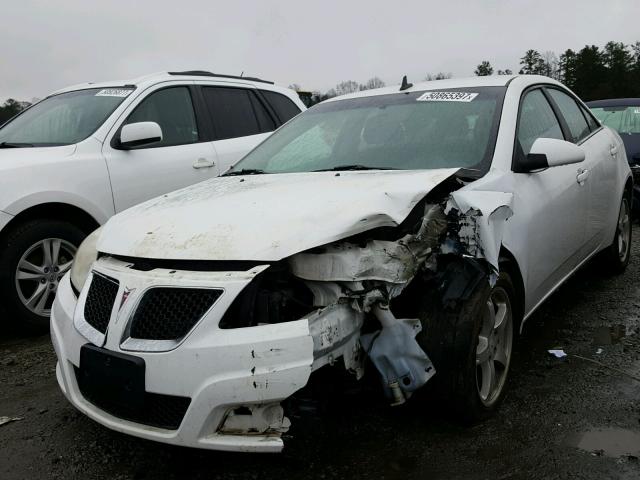 1G2ZJ57K994271691 - 2009 PONTIAC G6 WHITE photo 2