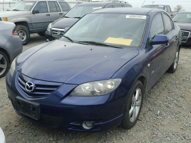 JM1BK124561458290 - 2006 MAZDA 3 S BLUE photo 2