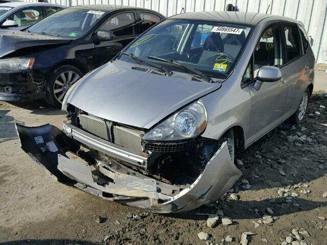 JHMGD37637S056607 - 2007 HONDA FIT S SILVER photo 2