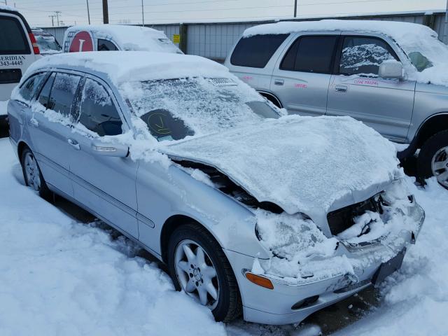 WDBRH81J53F405292 - 2003 MERCEDES-BENZ C 240 SPOR SILVER photo 1