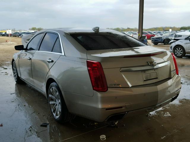 1G6AP5SX5F0136725 - 2015 CADILLAC CTS GOLD photo 3